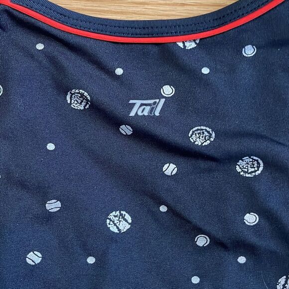 Tail Activewear Golf Tennis Dress Medium Navy Red Athleisure Pickleball Tank - Picture 5 of 6